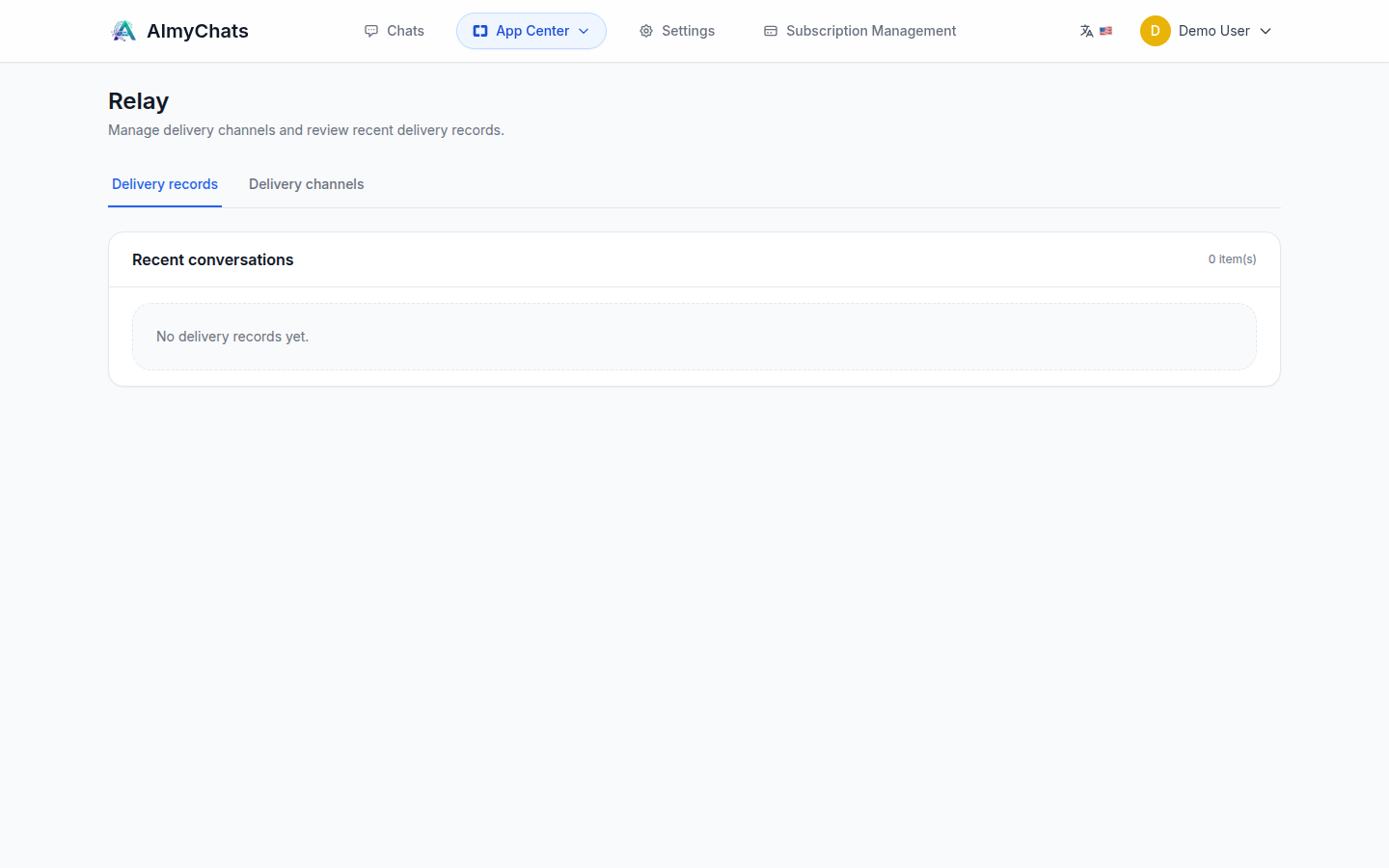 Relay smart-delivery channels